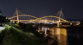 신천, 금호강 야경 명소로…하중도, 노곡교 빛의 관문으로 조성