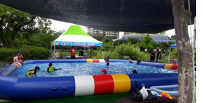 익산시, 3년 만에 야외 어린이 물놀이장 개장