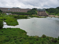 용담호 풍경과 섬바위의 만남 진안 용담댐 감동벼룻길[전라북도 천리길]