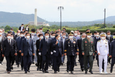 화해와 상생…제주4.3 유가족-재향경우회 합동 참배