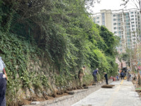 옹벽 붕괴 위험 성남제일초…학부모, 무기한 등교 거부 돌입