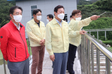 박완수 경남지사, 옛 태풍 피해 지역 찾아 철저히 대비해야