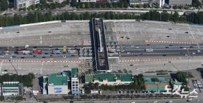 아직은 원활한 궁내동 톨게이트