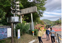 가을 태풍 조심…김석기 김해부시장, 재난 예·경보 시설 점검