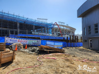 광주 무등경기장 리모델링 과정서 광케이블 등 파손 복구 비용 놓고 갈등