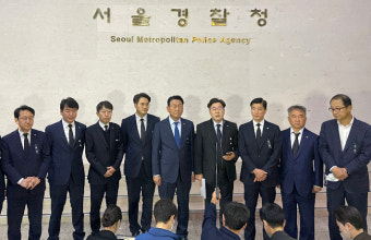 민주당, 서울경찰청 항의방문…신고 녹취·CCTV 등 요구