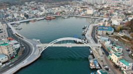 통영항 강구안 화려한 조명으로…경남 항만개발 신속 추진