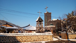 상록수 원시림과 다양한 종교유산이 어우러진 김제 금산사길[전라북도 천리길]