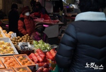 설날 준비, 고기도 사고 과일도 사고..