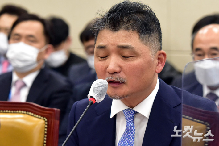카카오 창업자 김범수, SM엔터테인먼트 주식 시세 조종 혐의로 구속심사 출석中