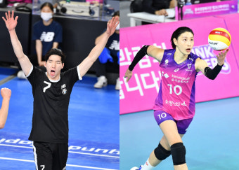 김연경-허수봉, V리그 2라운드 MVP 수상! 팀상승에 기여한 역량 인정받아