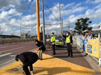포항남부경찰서, 어린이보호구역 교통안전시설 점검