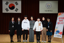 서울맹학교 입학식 찾은 김여사 여러분의 새롬이 되겠다