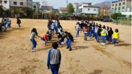 신학기 교육환경 적응 서창중, 학년별 공동체 놀이 활동 실시