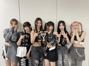 '음방 앵콜' 바랐던 엔믹스, 신곡으로 데뷔 첫 음악방송 1위