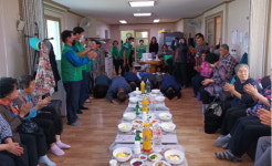 창원 가음정동, 가정의달 맞아 어르신 효도밥상 제공