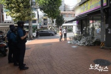 신림동 묻지마 칼부림 추모 현장