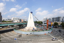 신복로터리 제2공업탑 50년 만에 역사 속으로…철거공사 시작
