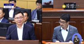 전임시장 수사의뢰?, 답변 유보…창원시의회 웅동지구 수사의뢰 공방