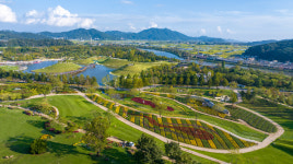 가을엔 정원 추석 연휴 첫날 순천만국가정원 관람객 북적