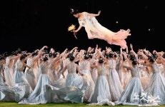 아름다운 무용수들의 폐막식 공연