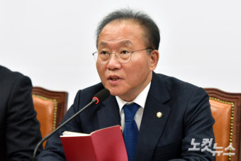 與 '이동관·검사 탄핵' 대응, 의총 앞서 중진회의