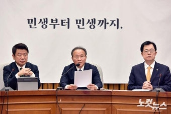 발언하는 윤재옥 권한대행