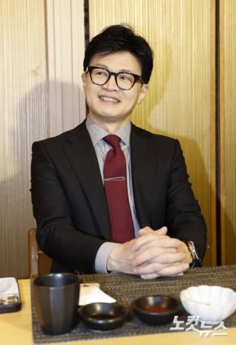 중진 의원 오찬 간담회 참석한 한동훈
