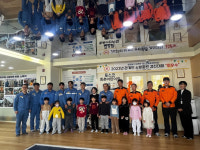 포항남부소방서, 포스코동촌어린이집 소방훈련 최우수 제막식