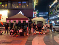 서울시 노원구의 거리를 교회되게