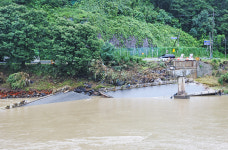 괴산군, 집중호우 피해 공공시설 복구 박차…재해복구사업 추진단 운영