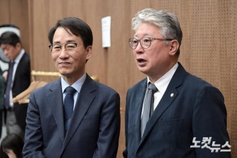 금태섭 종로 출마선언 바라보는 이원욱-조응천