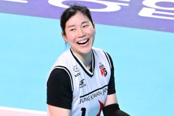 '주장이란 이런 것' 정관장 캡틴 이소영은 2위까지 넘본다