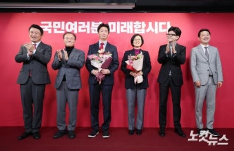 국민의미래, 국민의힘 중앙당사에서 창당대회