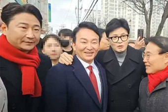원희룡 손잡은 한동훈 