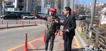 한동훈 유세장서 쫓겨난 해병대 