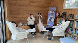 증평군, 보강천 미루나무 숲 임산부 쉼터 조성