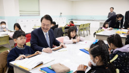 尹, 전남 늘봄학교 찾아 현장 자주 방문해 신속한 지원