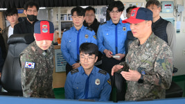 해군3함대사령부(267해상감시장비운용대) | 해군 3함대, 해경 대상 음파탐지기 운용법 교육