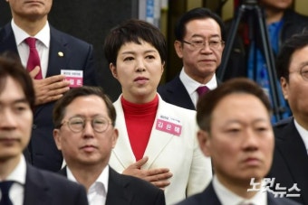 국민의힘·국민의미래 당선자총회, 김은혜
