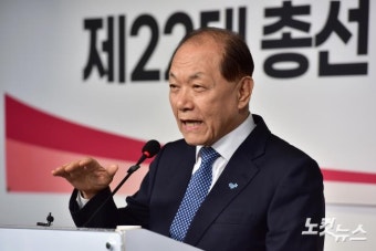 발언하는 황우여 비상대책위원장