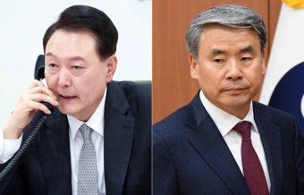 尹 대통령, '채 상병' 경찰 이첩 당일 이종섭과 3차례 통화