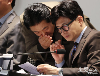 장동혁, 한동훈 '원외' 지적에 
