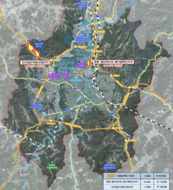 대전시 안산·원촌 2개 지구, 기회발전특구 지정