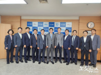 제9대 부산시의회 후반기 의장단 부산CBS 방문