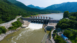 비상 점검 터널 개방해 괴산댐 홍수조절 능력 높인다