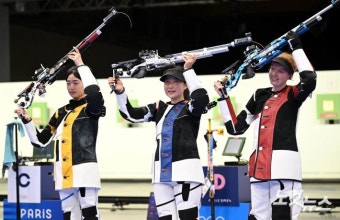 사격 반효진 금메달, 한국 역대 100번째 금메달
