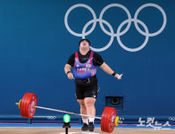 벨트도 못 차고 허겁지겁…역도 박혜정의 눈물, 코치진 탓?[파리올림픽]