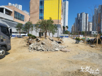 개교한 학교 맞나요?…평택 민세초는 아직 공사중