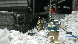 밤사이 부산서 재활용시설 등에서 화재 잇달아